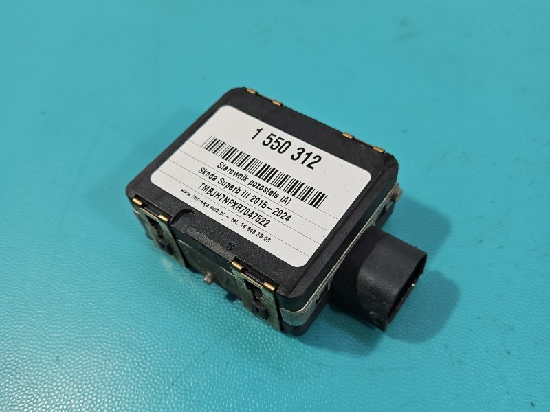 Sterownik moduł Europejska, radar przód Skoda Superb III 3Q0907550E, 0203305008