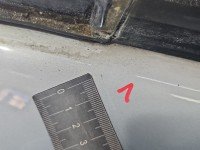 DRZWI PRZÓD LEWE KIEROWCY Alfa romeo 147 5d srebrny