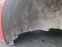 Błotnik tył lewy Seat Leon III 12- ćwiartka bordowy LS3Q