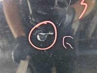 Maska przednia Porsche Cayenne I 9P czarny L041