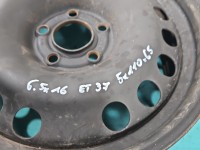 Felga stalowa 16" Opel Vectra C Szerokość felgi: 6.5", Rozstaw śrub: 5x110, Odsadzenie (ET): 37, Producent felg: OPEL,...
