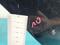 Błotnik przód lewy Mazda Cx-7 czarny A3F