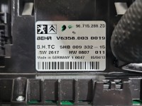 Konsola panel nawiewu Citroen C5 II X7 96715288ZD