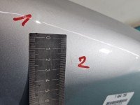 Błotnik przód prawy Skoda Fabia I srebrny LF7T