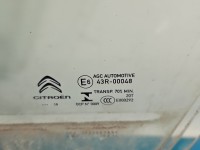 Szyba drzwi przód lewa KIEROWCY Citroen C3 III 16-24 2019R 16-20 HB