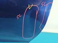 DRZWI PRZÓD PRAWE PASAŻERA infiniti Q50 I 13-17 4d granatowyRAY