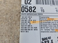 Tapicerka drzwi tył lewa boczek Vw Passat B8 3G0867419, 3G0867179B, 3G0867363