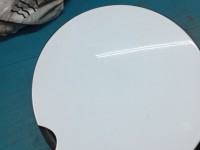 Klapka wlewu paliwa Renault Clio IV 12-20 biały DV369