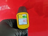 Maska przednia Kia Picanto I czerwony P9