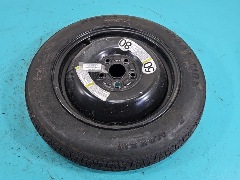 Koło zapasowe 16" dojazdowe dojazdówka Suzuki Sx4 S-Cross 13-21 5x114.3, Maxxis, 135 mm, Profil opony: 90, 4jx16 et50 MAXXIS...