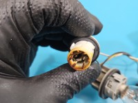 Wiązka instalacja wiązka tył lewa. Przegrzana obudowa żarówki. Brak nr. Renault Megane III