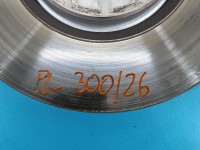 Tarcze hamulcowe przód klocki Peugeot 5008 2.0 HDI Peugeot, 300/26