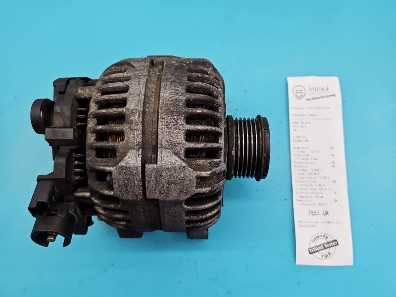 TEST Alternator Peugeot 206 0124525035 2.0 hdi