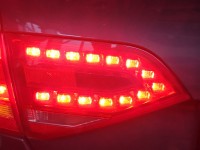 Lampa tył lewa AUDI A4 B8 sedan Producent części: Audi, Brak wkladu na żarówki / SEDAN / KLAPY BAGŻNIKA / 07-11 / LED EUROPA
