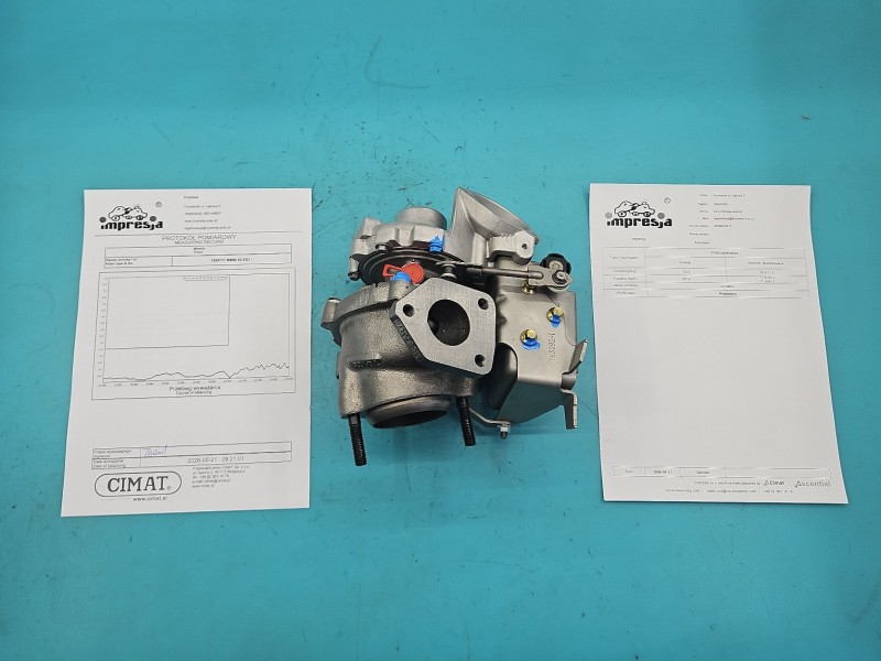Turbosprężarka Regenerowana Bmw X3 e83 2.0d 150KM 762965-17, GT1752V, 7794021 K 10