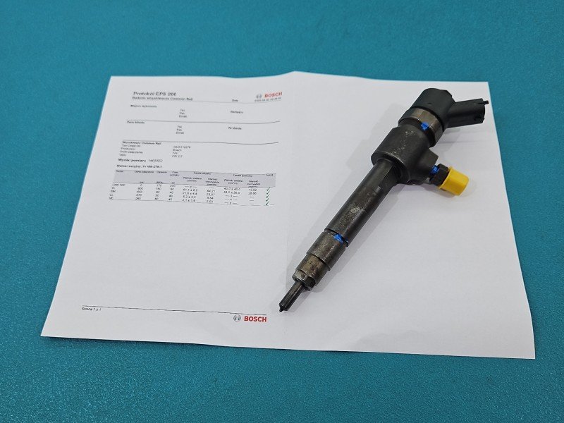 TESTOWANY Wtryskiwacz Opel Zafira B 0445110276 1.9 cdti TESTOWANY Wtryskiwacz Opel Zafira B 0445110276 1.9 cdti