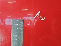 DRZWI PRZÓD LEWE KIEROWCY Renault Kangoo I 5d czerwony