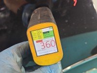 Błotnik przód lewy Mercedes E C207 A207 czarny 197