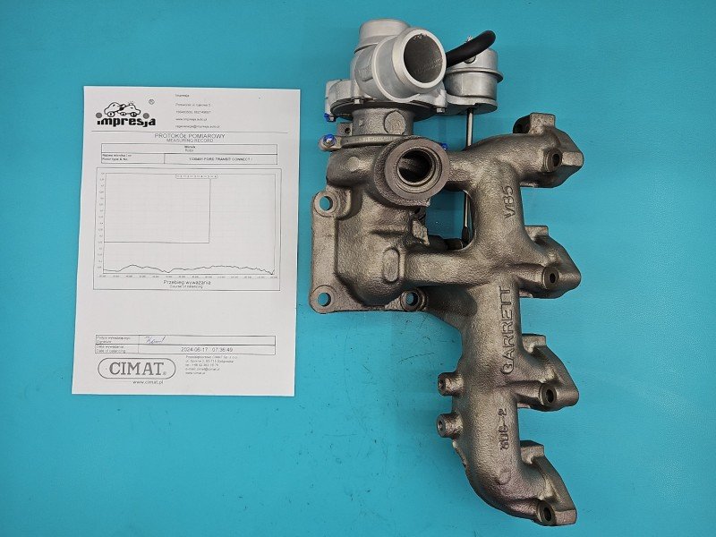 Turbosprężarka Regenerowana Ford Transit connect 706499-2, GD07135A 1.8 tddi 75KM