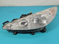 Reflektor lewy lampa przód Peugeot 207 EUROPA 9649986280