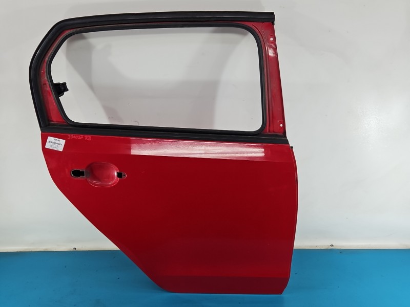 Drzwi tył prawe Skoda Citigo 11-19 HB 5d czerwony LY3D