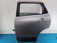 Drzwi tył lewe Nissan Qashqai I J10 06-13 HB 5d srebrny KYO
