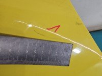 Błotnik przód prawy Renault Clio IV 12-20 żółty OVENW