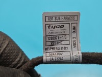 Wiązka instalacja Wiązka od dmuchawy i opornika. Renault Laguna III 52417641