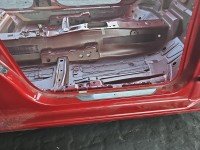 Próg prawy SŁUPEK ŚRODKOWY B Seat Leon III 12- HB 5d bordowy LS3Q