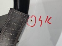 Drzwi przód lewe Renault Kangoo II 5d biały D389