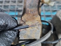 Zwrotnica lewa piasta przód 2.9 T6 Volvo XC90 I 02-