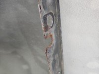 Błotnik przód lewy Peugeot 407 czarny