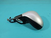 Lusterko lewe pin Peugeot 207 HB srebrny 3d europa