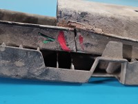 Wzmocnienie zderzaka tył belka Renault Megane IV Pękniete tylne Tekpn