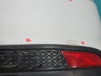 Zderzak tył Ford Focus Mk3 biały 5B HB
