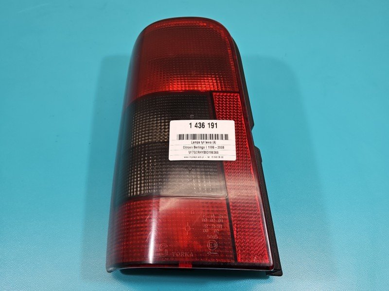 Lampa tył lewa Citroen Berlingo I HB Lampa tył lewa Citroen Berlingo I HB