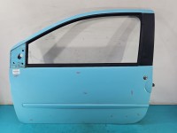 DRZWI PRZÓD LEWE KIEROWCY Renault Twingo II 3d błękitny OVRPC