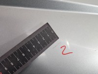 Błotnik przód prawy AUDI A6 C7 srebrny, LX7W