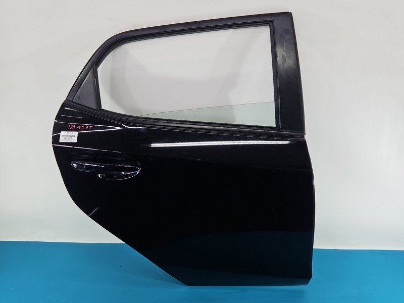 Drzwi tył prawe Mazda 2 II DE HB 5d czarny A3F