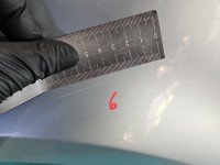 Błotnik przód lewy Vw Passat B5 srebrny LA7W
