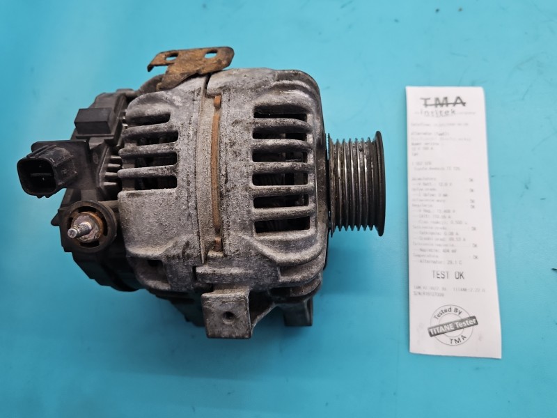 TEST Alternator Toyota Avensis II T25 0124325085, 27060-0H070-A 2.0 vvti