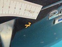 Klapa tył Vw Sharan II 10- HB 5d czarny LC9X Klapa tył Vw Sharan II 10- HB 5d czarny LC9X