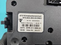 Konsola panel nawiewu Porsche Panamera I 970 97065330353, 97061343704, 97061364800