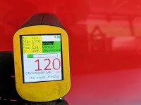 DRZWI PRZÓD PRAWE PASAŻERA Fiat Grande Punto 3d czerwony