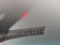 Drzwi tył lewe Renault Scenic III HB 5d TED69