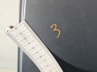 Drzwi tył lewe Fiat Grande Punto HB 5d srebrny 595/A