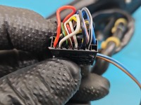 Lusterko prawe AUDI A4 B8 malowana, elektryczny, Europejska, 14+2pin .Składane elektrycznie europa