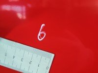Drzwi przód prawe Audi A3 8P 3d czerwony