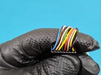 Lusterko prawe AUDI Q7 II 4M Europa / Lakier:LC5M / 15pin + kamera / Pęknięty kierunkowskaz / wkład lusterka ociera o...