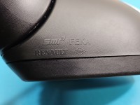 Lusterko lewe Renault Clio IV 12-20 biały, malowana, elektryczny, Europejska, Kod lakieru: DV369, 7pin biały DV369 europa